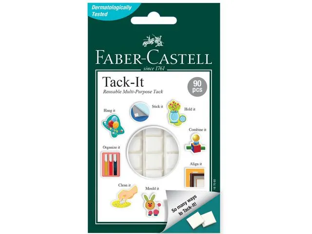 Faber-Castell Heftemasse FABER CASTELL Tack-it 50gHvit