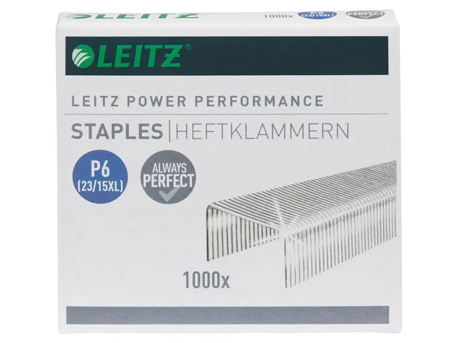Leitz stifter Power Performance P6, 23/15 XL, eske: 1000