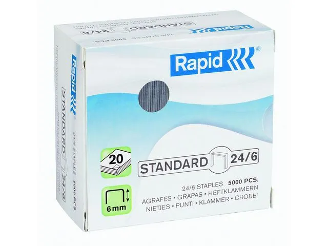 Rapid heftestift, Standard 24/6