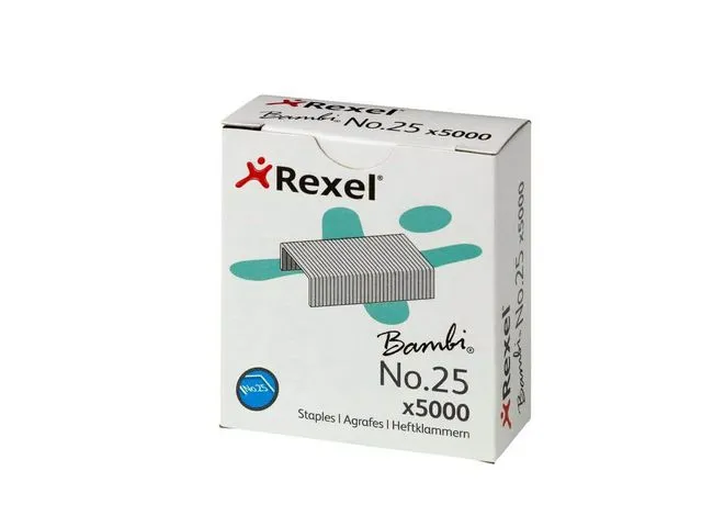Rexel Heftestift REXEL nr25 Bambi