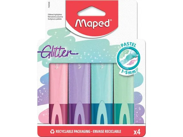 Maped Highlighter MAPED glitter pastell (4)