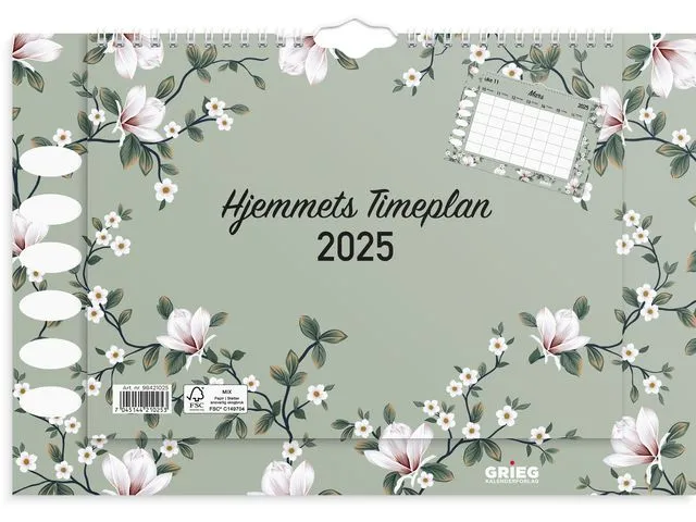 Grieg Hjemmets timeplan GRIEG 2025