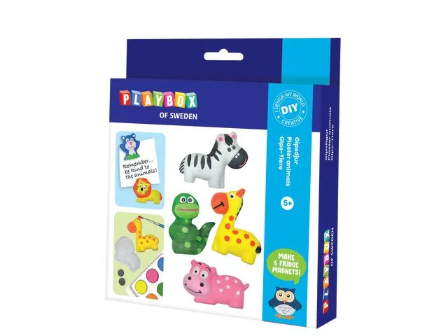 PLAYBOX Hobbysett PLAYBOX gipsmagneter