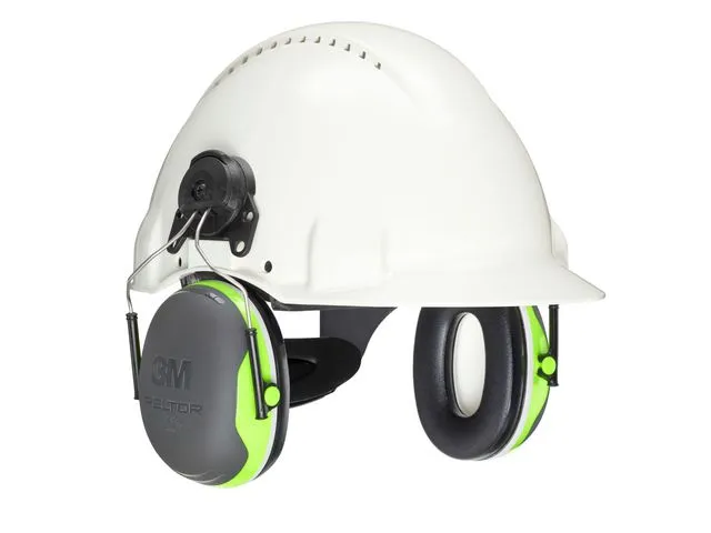 PELTOR Hørselvern 3M PELTOR X4 Hi-Viz sort