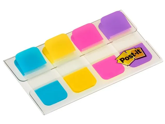 Post-it® Index POST-IT 676 liten strong b/g/r/l