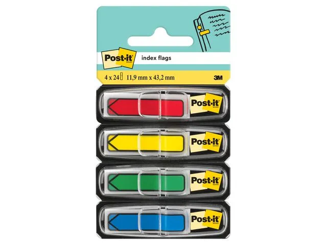 Post-it® Index POST-IT 684 pil ass farger (4)