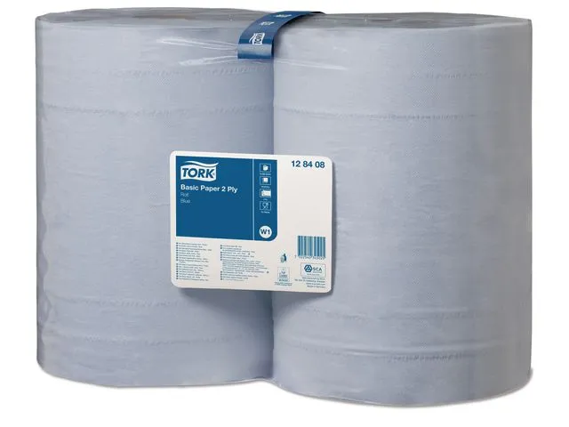 Tork Tørkerull TORK Basic 2L 340m W1 Blå (2)
