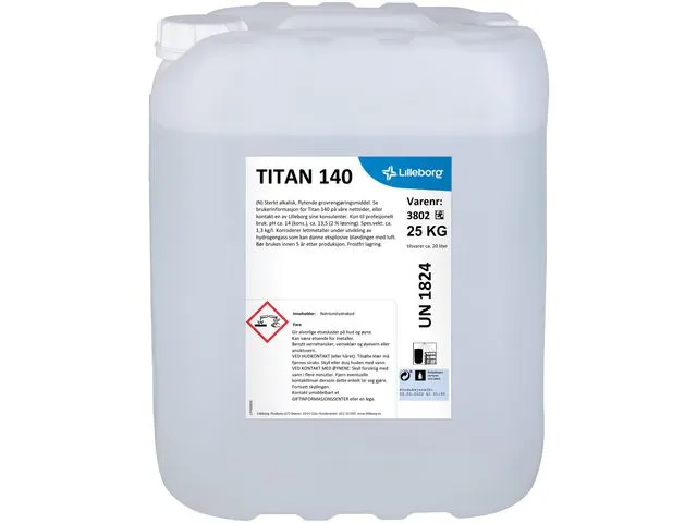 Lilleborg Industrivask TITAN 140 25kg