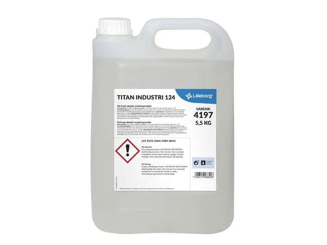 Lilleborg Industrivask TITAN Industri SU 124 5L