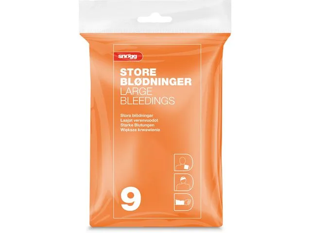 snögg Innholdspose 9. Store blødninger Combi