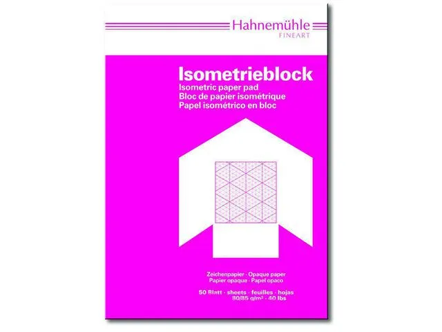 Hahnemuehle Isometripapir A4 85g 50 blad