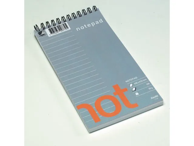 Bantex Journalistblokk BANTEX NOT 105x210mm
