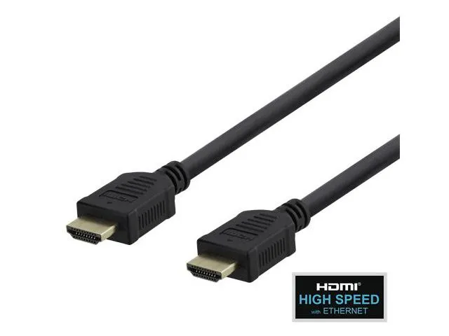DELTACO Kabel DELTACO HDMI M/M 4K 7m sort