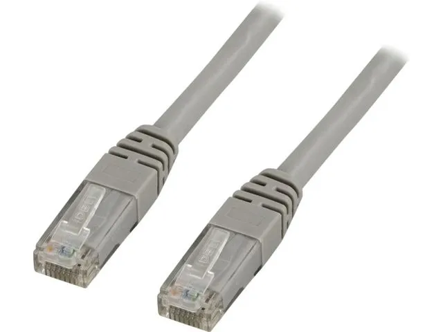 DELTACO Kabel DELTACO nettverk Cat6 10m grå