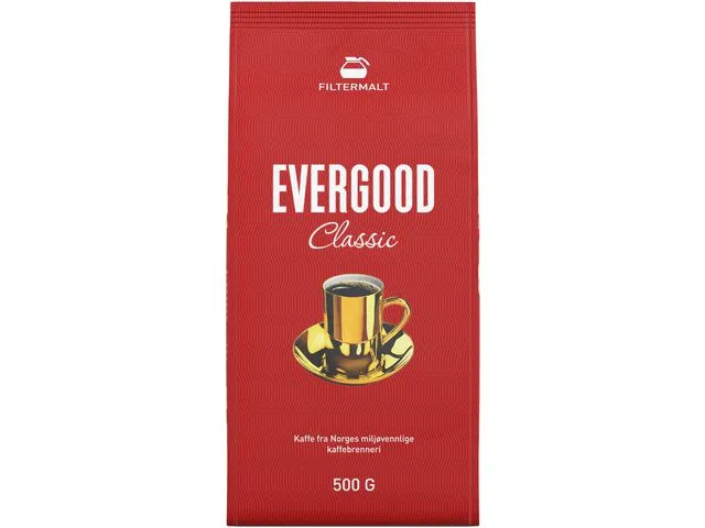 Evergood Kaffe EVERGOOD filtermalt 500g