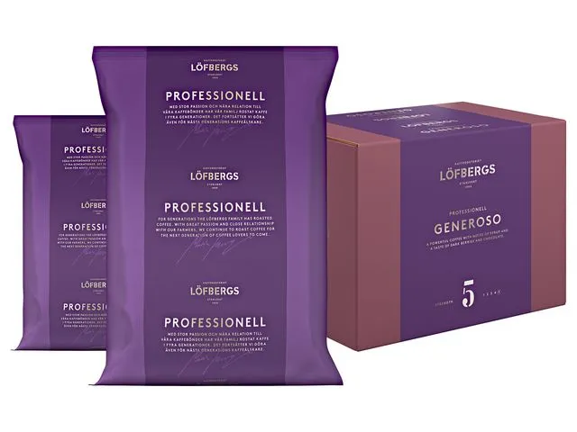 Löfbergs Kaffe LÖFBERGS Generoso RA HB 1000g