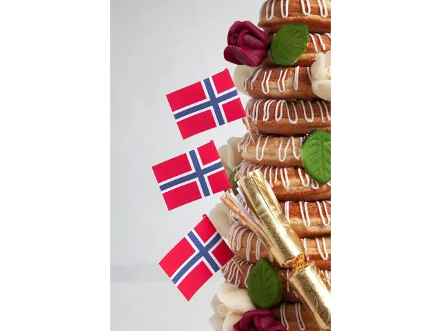 Kakeflagg på pinne