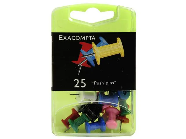 Exacompta Kartnåler EXACOMPTA 7x10mm Asso