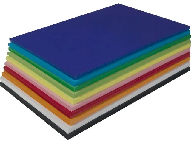 Kartong A2 180g 10 ass frg