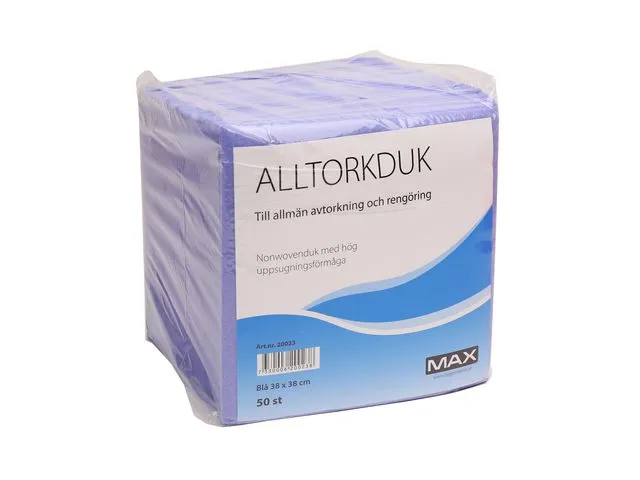 MAX Klut MAX Non woven 38x38 blå (50)