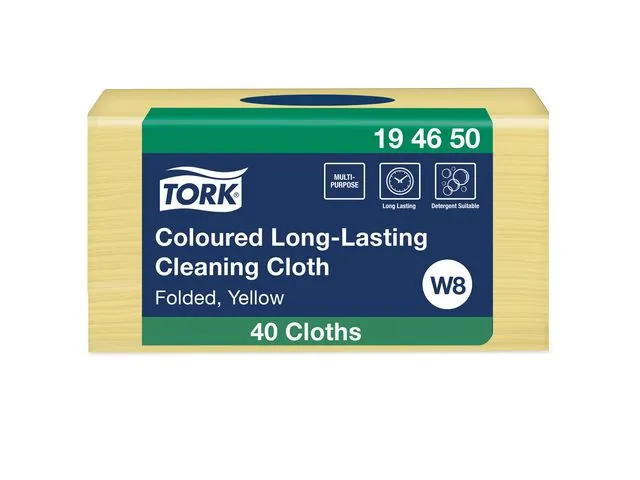 Tork Klut Premium W8 kodet gul