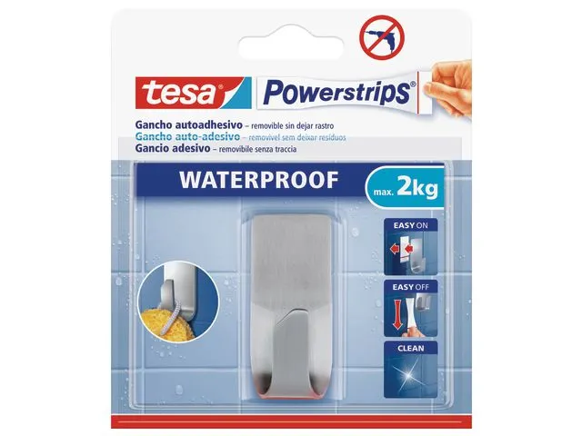 tesa® Knagg TESA Powerstrips stål