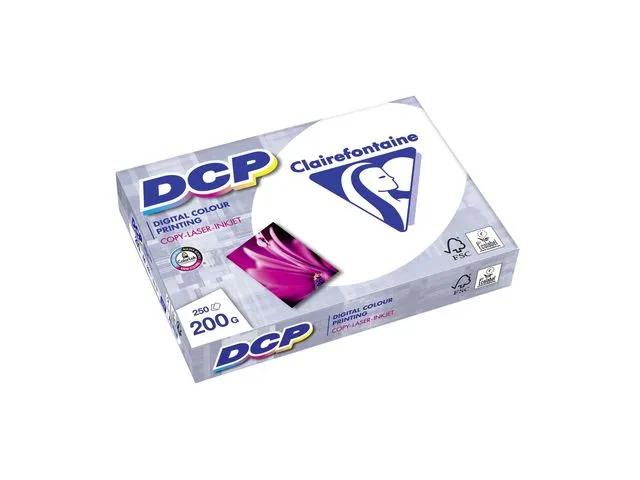 Clairefontaine Kopipapir DCP A4 200g (250)