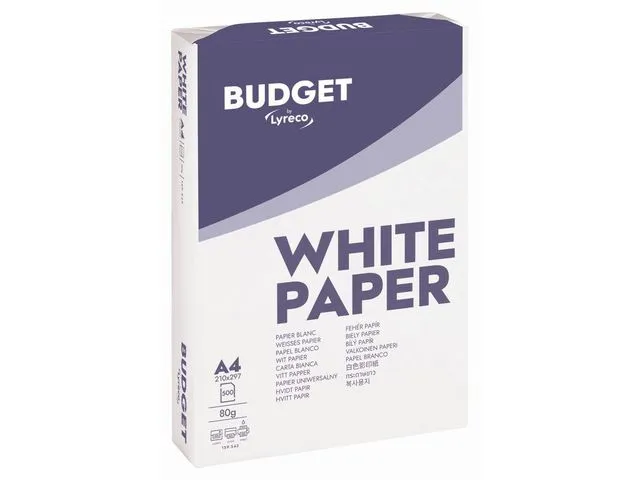 Lyreco BUDGET Kopipapir LYRECO Budget A4 80g (500)