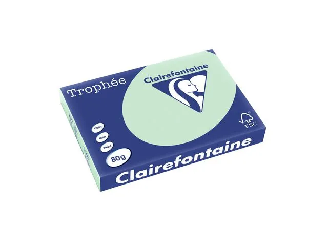 Clairefontaine Kopipapir TROPHEE A3 80g grønn (500)