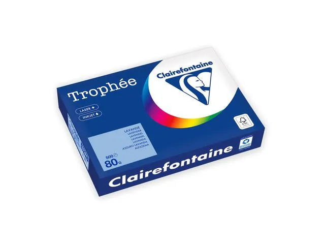 Clairefontaine Kopipapir TROPHEE A4 80g lavendel (500)