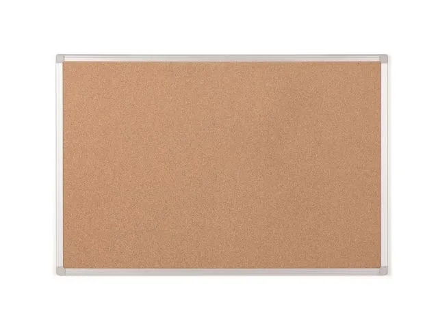 Bi-Office Korktavle BI-OFFICE Earth 90x60cm alu
