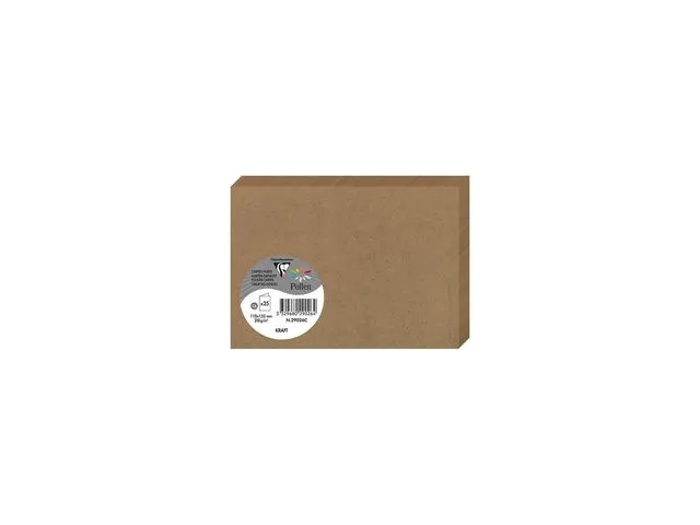 Pollen Kort POLLEN 110x155mm brettet kraft (25)