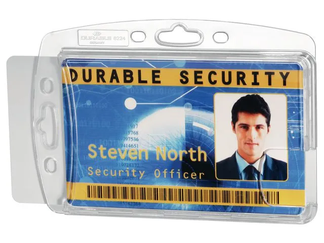Durable Kortholder DURABLE for 2 kort trans (10)