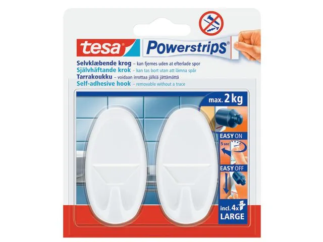 tesa® Krok TESA powerstrip oval 2kg (2)