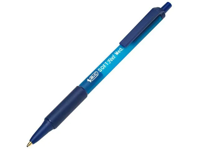 BIC® Kulepenn BIC Softfeel Clic Grip M blå
