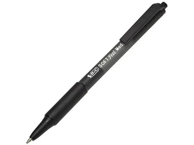 BIC® Kulepenn BIC Softfeel Clic Grip M sort