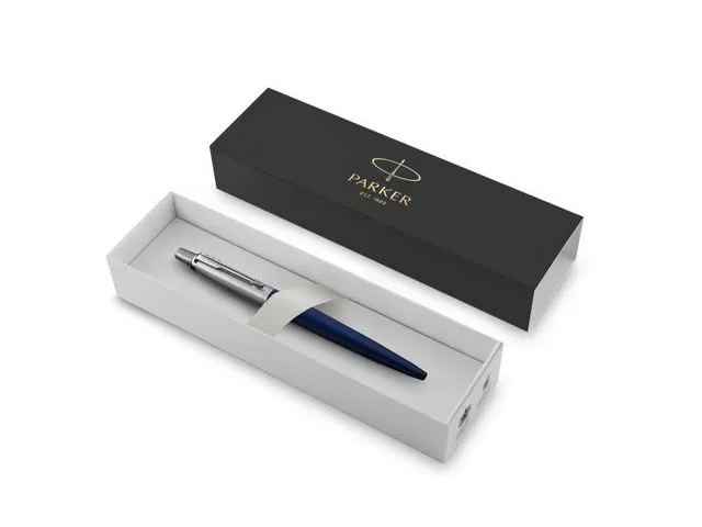 Parker Kulepenn PARKER Jotter r.steel chr blå