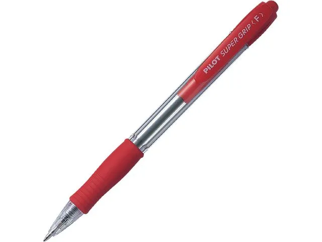Pilot Kulepenn PILOT Supergrip F rød