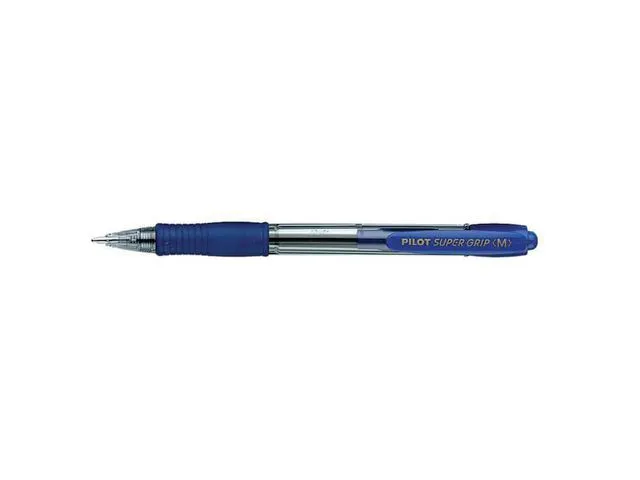 Pilot Kulepenn PILOT Supergrip M blå Blister
