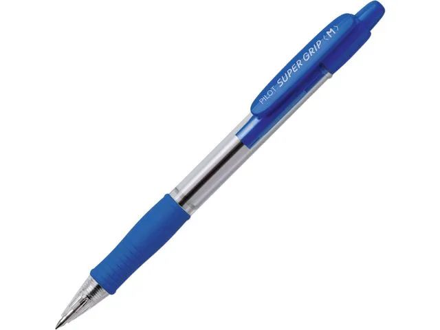 Pilot Kulepenn PILOT Supergrip M blå