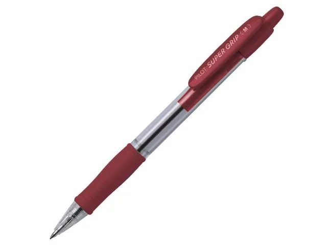 Pilot Kulepenn PILOT Supergrip M rød