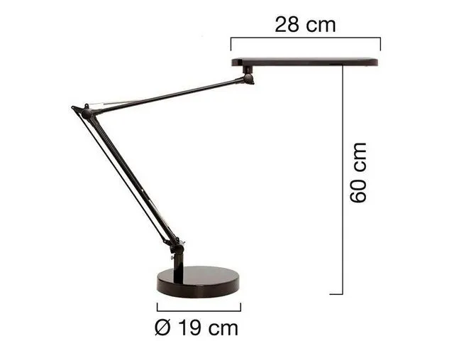 Unilux Lampe UNILUX LED Mambo grå