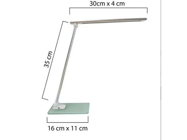 Unilux Lampe UNILUX LED Popy hvit