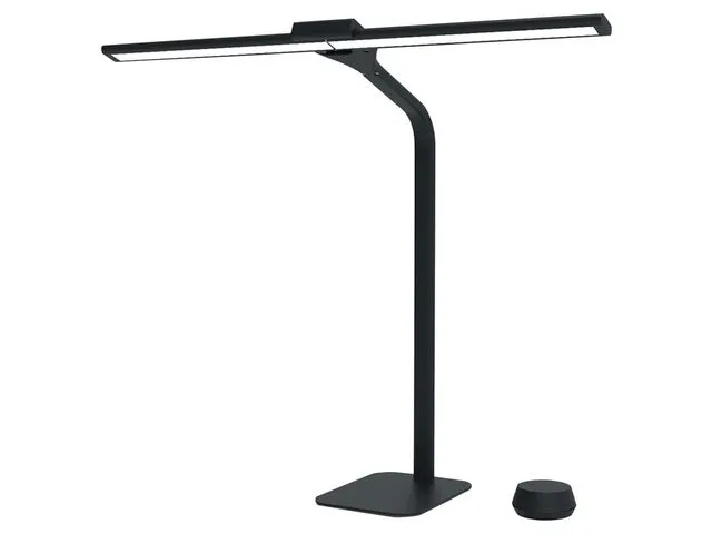 Unilux Lampe UNILUX LED Strata m/fot sort