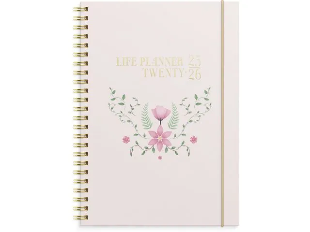 Grieg Life Planner Pink II GRIEG A5 25/26