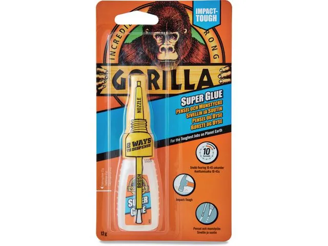 GORILLA Lim Gorilla superlim børste/dyse 12g