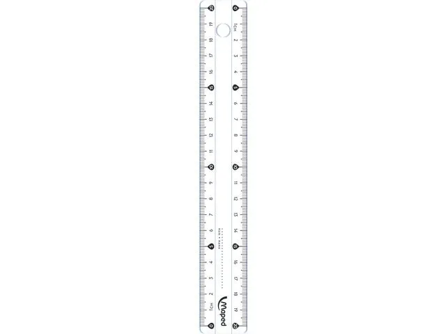 Maped Linjal plast 20 cm