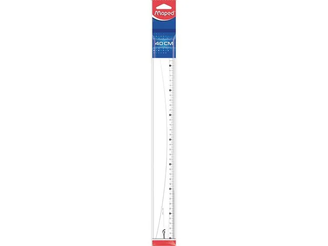 Maped Linjal plast 40 cm