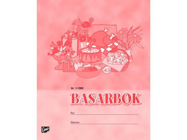 Emo Loddbok/basarbok 1-1000 lodd