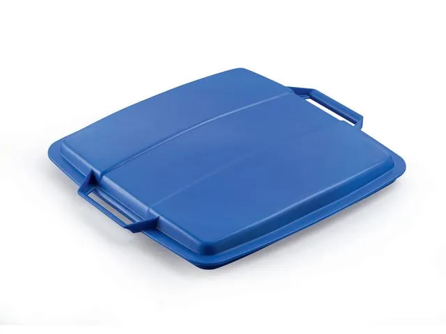 Durable Lokk DURABLE avfallsbeholder 90L blå